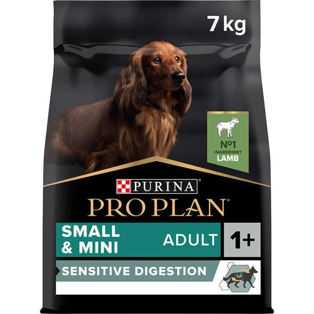 Pro Plan Small & Mini Sensitive Digestion Корм для мелких собак с чувствительным пищеварением, ягненок 7кг