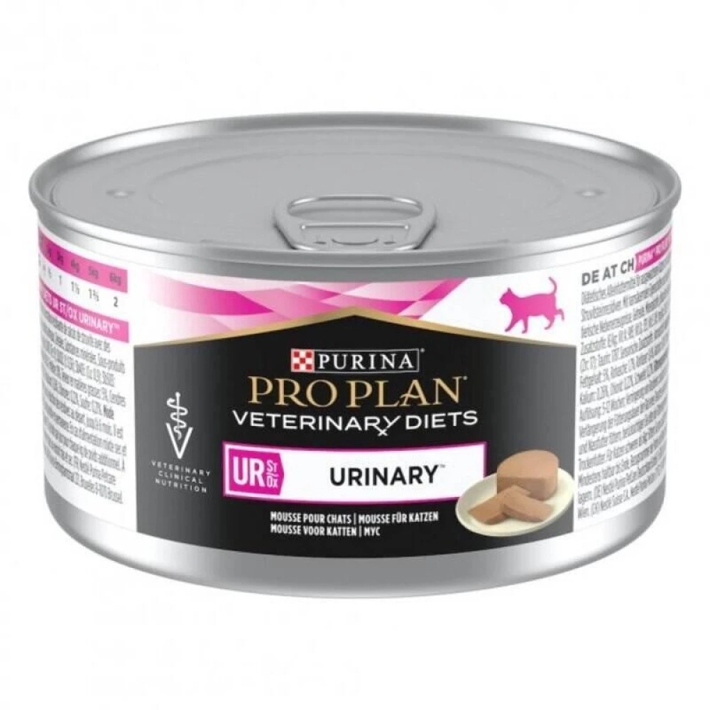 Pro Plan UR Urinary Консерва для кошек для растворения и уменьшения образования струвитных камней 195г