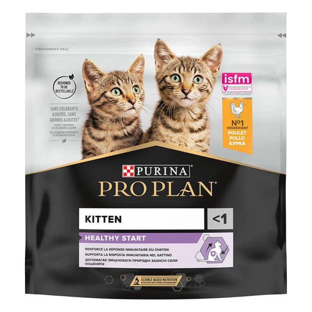 Purina Pro Plan Original Kitten Chicken Сухой корм для котят с курицей 400г