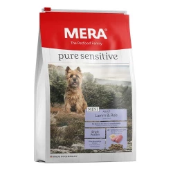 Mera PS Mini Adult Lamm & Reis Корм для собак мелких пород с чувствительным пищеварением, аллергией 1кг Mera PS Mini Adult Lamm & Reis Корм для собак мелких пород с чувствительным пищеварением, аллергией 1кг