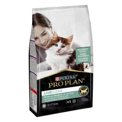 Purina Pro Plan LiveClear Kitten Сухой полнорационный корм с индейкой для котят 1,4 кг Purina Pro Plan LiveClear Kitten Сухой полнорационный корм с индейкой для котят 1,4 кг