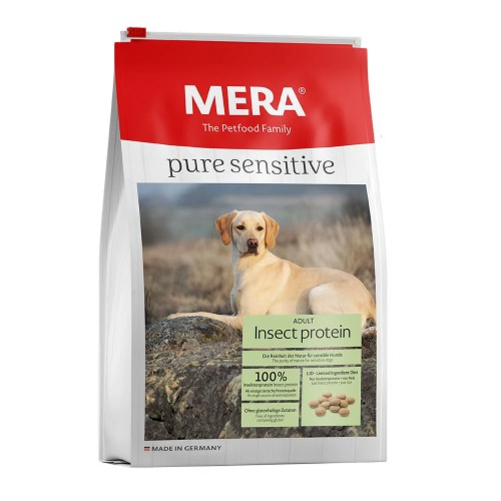 Mera PS Adult Insect protein Корм для взрослых собак с аллергией и пищевой непереносимостью с белком 1кг