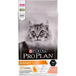 Purina Pro Plan Elegant Adult Сухой корм с лососем для взрослых кошек с чувствительной кожей 1,5кг Purina Pro Plan Elegant Adult Сухой корм с лососем для взрослых кошек с чувствительной кожей 1,5кг