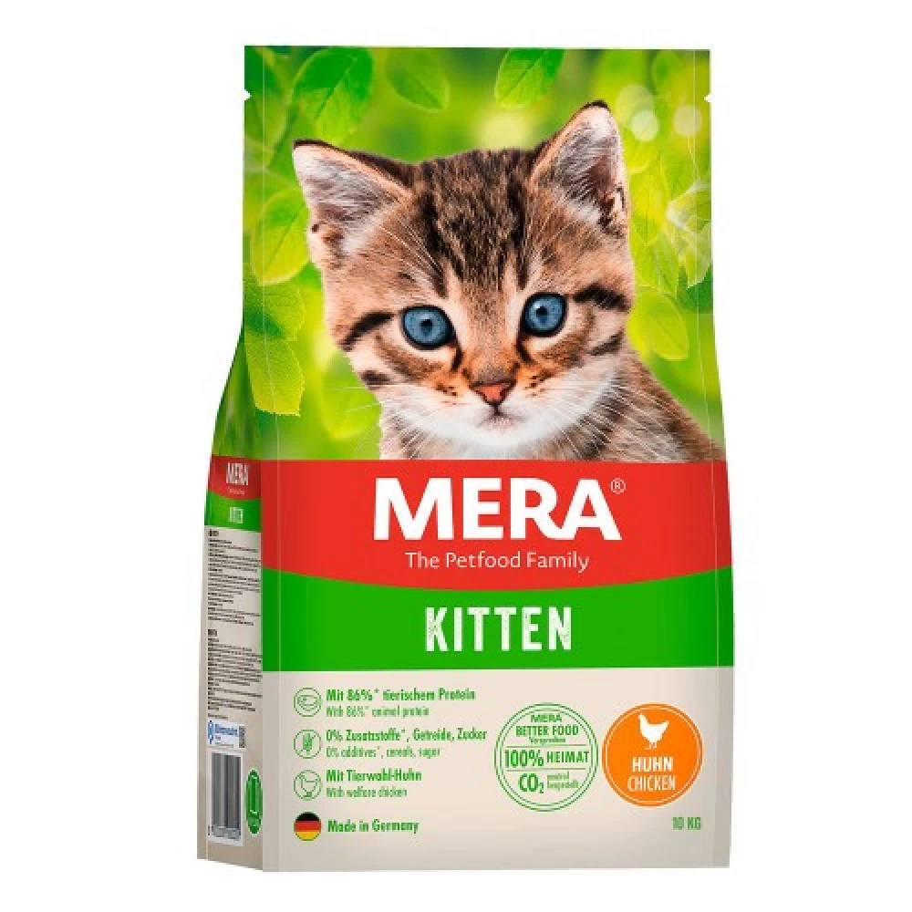 Mera Cats Kitten Сhicken (Huhn) Корм для котят с курицей (Мясо птицы) 400г