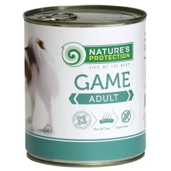 Nature“s Protection Adult Game Влажный корм для взрослых собак всех пород с дичью 400г Nature“s Protection Adult Game Влажный корм для взрослых собак всех пород с дичью 400г