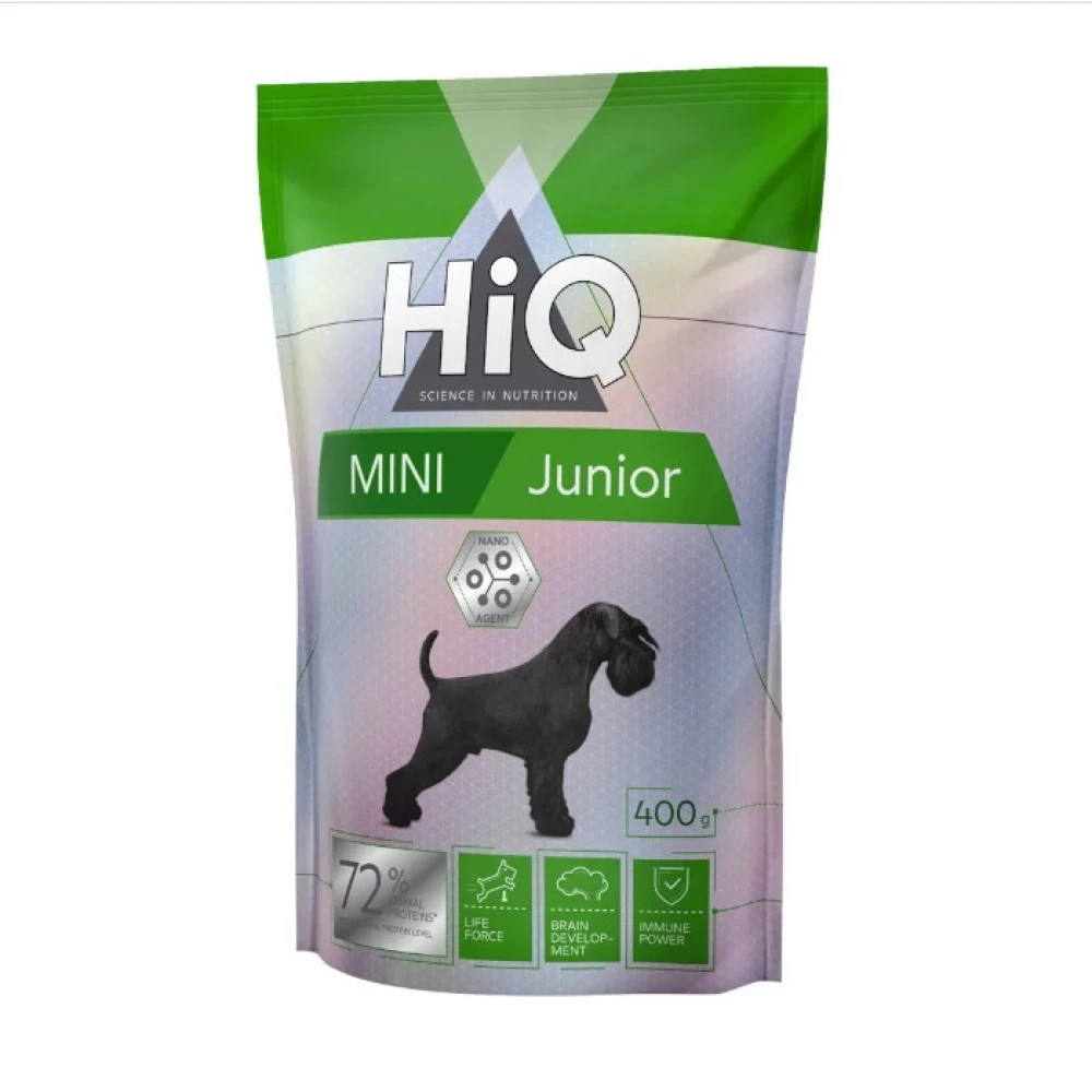 Nature“s Protection HiQ Mini Junior Сухой корм для щенков и молодых собак малых пород 400г