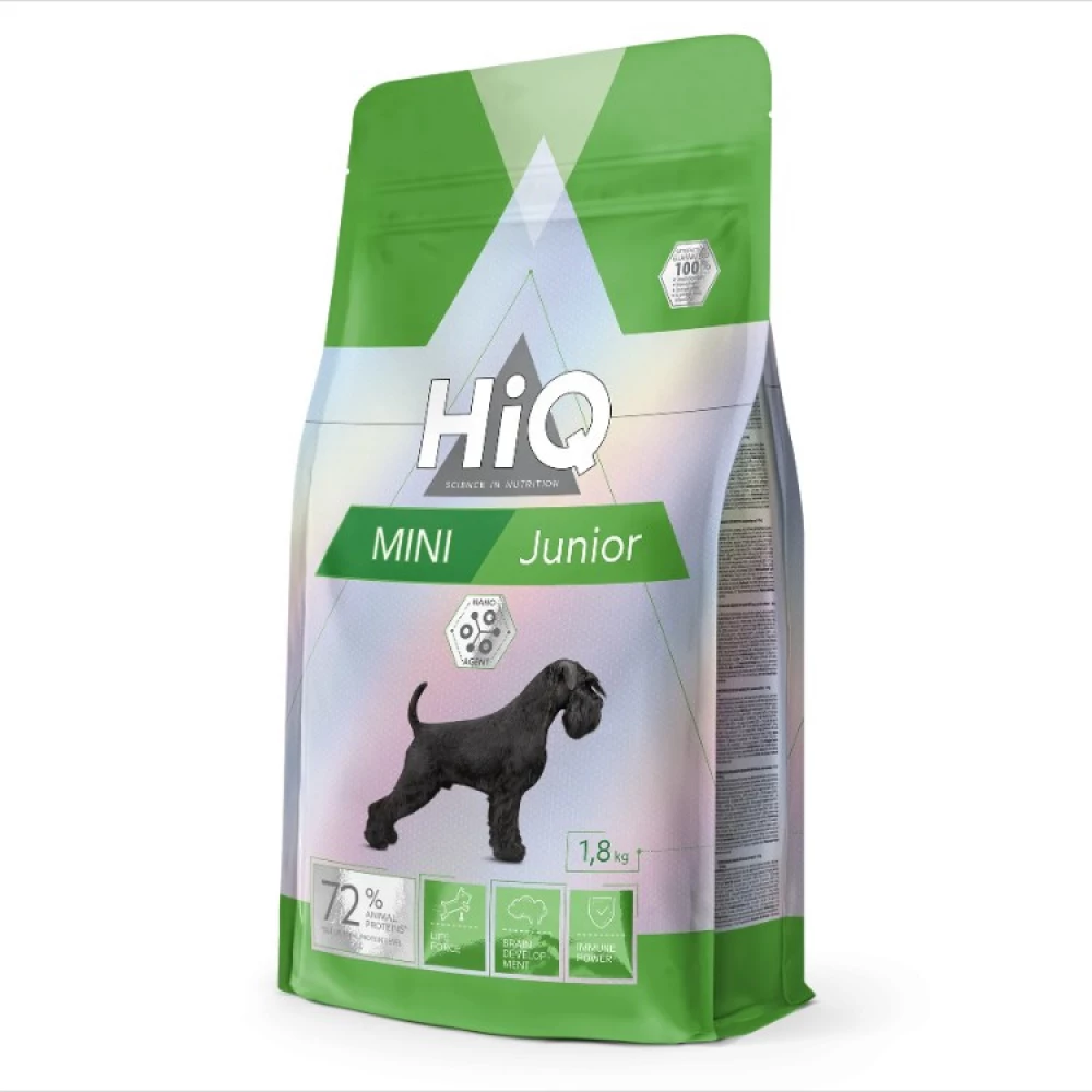 Nature“s Protection HiQ Mini Junior Сухой корм для щенков и молодых собак малых пород 1,8кг