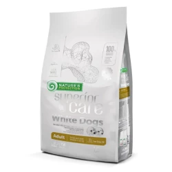 Nature“s Protection White Dogs Small Корм для взрослых собак малых пород с белой окраской шерсти 1.5кг