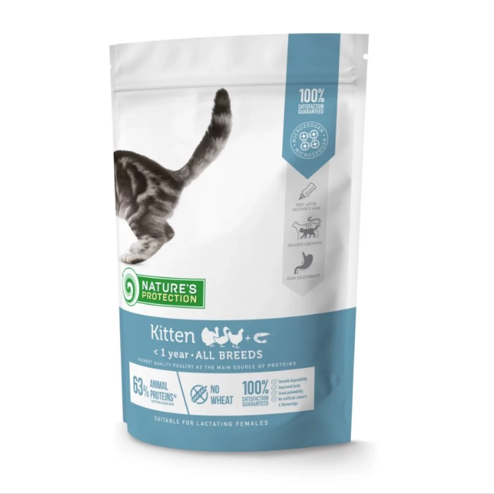 Natures Protection Kitten Сухой корм для котят 400г