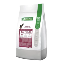Natures Protection Large cat Сухой корм для взрослых кошек больших пород 18кг Natures Protection Large cat Сухой корм для взрослых кошек больших пород 18кг