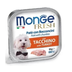 Monge DOG FRESH Нежный паштет с индейкой для собак 100г
