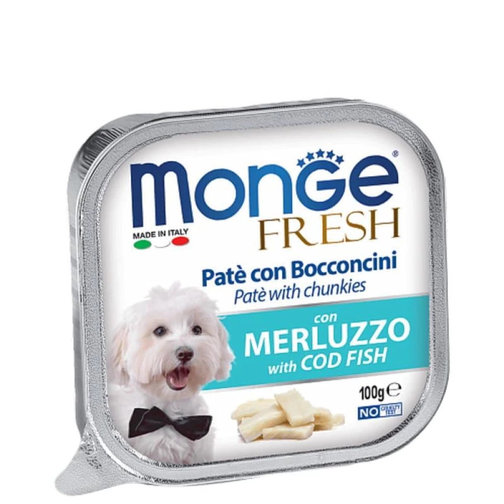 Monge DOG FRESH Нежный паштет с щепкой для собак 100г